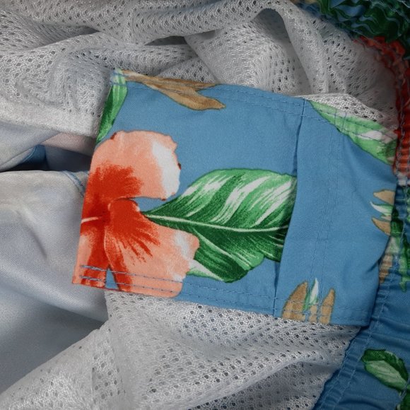NWT Old Navy Floral print swim shorts Size XL - Picture 5 of 10
